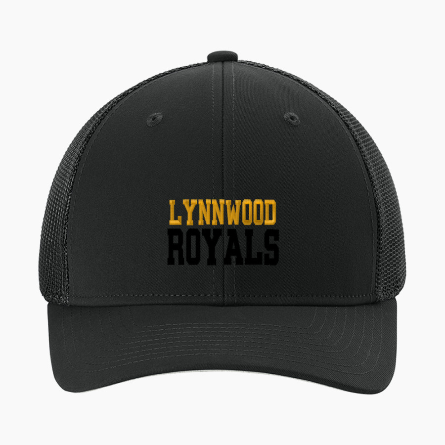 LYNNWOOD HIGH SCHOOL ROYALS <span class="pdp-name-mascot">LYNNWOOD ROYALS</span> Sport-Tek Stretch-Tek Mesh Back Cap