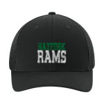 Hayfork Rams Sideline Store <span class="pdp-name-mascot">Hayfork Rams</span> Sport-Tek Stretch-Tek Mesh Back Cap Front Thumbnail
