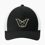 WALKER VALLEY HIGH SCHOOL MUSTANGS <span class="pdp-name-mascot">WALKER VALLEY MUSTANGS</span> Sport-Tek Stretch-Tek Mesh Back Cap Front Thumbnail