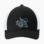 NEW EGYPT HIGH SCHOOL WARRIORS <span class="pdp-name-mascot">NEW EGYPT WARRIORS</span> Sport-Tek Stretch-Tek Mesh Back Cap Front Thumbnail
