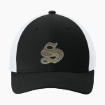 E E SMITH HIGH SCHOOL GOLDEN BULLS <span class="pdp-name-mascot">E E SMITH GOLDEN BULLS</span> Sport-Tek Stretch-Tek Mesh Back Cap Front Thumbnail