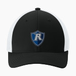 Rivier University Official Store of the Raiders Sport-Tek Stretch-Tek Mesh Back Cap Front Thumbnail