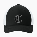 CISTERCIAN PREPARATORY SCHOOL HAWKS <span class="pdp-name-mascot">CISTERCIAN HAWKS</span> Sport-Tek Stretch-Tek Mesh Back Cap Front Thumbnail