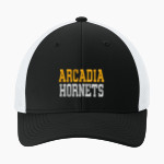 ARCADIA HIGH SCHOOL HORNETS Sport-Tek Stretch-Tek Mesh Back Cap Front Thumbnail