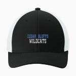 Cedar Bluffs Wildcats <span class="pdp-name-mascot">Cedar Bluffs Wildcats</span> Sport-Tek Stretch-Tek Mesh Back Cap Front Thumbnail
