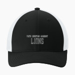 FAITH CHRISTIAN ACADEMY LIONS Sport-Tek Stretch-Tek Mesh Back Cap Front Thumbnail