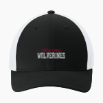 Frontier Academy Wolverines <span class="pdp-name-mascot">Frontier Academy Wolverines</span> Sport-Tek Stretch-Tek Mesh Back Cap Front Thumbnail