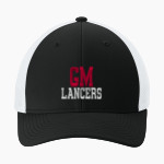 GENERAL MCLANE HIGH SCHOOL LANCERS <span class="pdp-name-mascot">GENERAL MCLANE LANCERS</span> Sport-Tek Stretch-Tek Mesh Back Cap Front Thumbnail