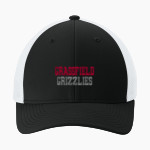 GRASSFIELD HIGH SCHOOL GRIZZLIES <span class="pdp-name-mascot">GRASSFIELD GRIZZLIES</span> Sport-Tek Stretch-Tek Mesh Back Cap Front Thumbnail