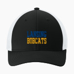 Lansing Bobcats Bobcats Sport-Tek Stretch-Tek Mesh Back Cap Front Thumbnail