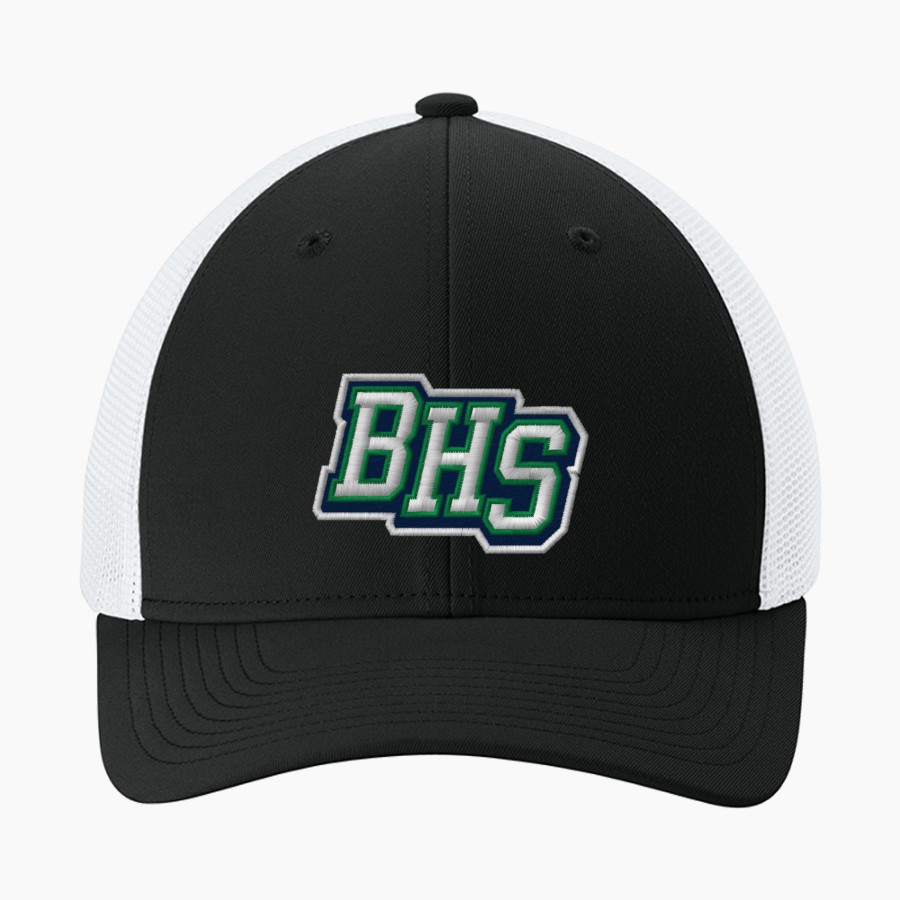 Babcock Trailblazers <span class="pdp-name-mascot">Babcock High School Trailblazers</span> Sport-Tek Stretch-Tek Mesh Back Cap