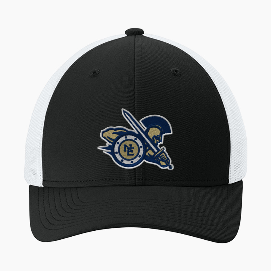 NEW EGYPT HIGH SCHOOL WARRIORS <span class="pdp-name-mascot">NEW EGYPT WARRIORS</span> Sport-Tek Stretch-Tek Mesh Back Cap