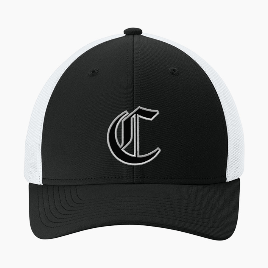 CISTERCIAN PREPARATORY SCHOOL HAWKS <span class="pdp-name-mascot">CISTERCIAN HAWKS</span> Sport-Tek Stretch-Tek Mesh Back Cap