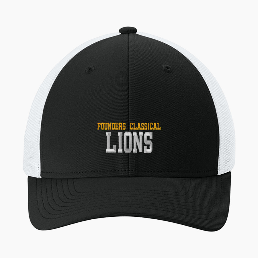 Founders Classical Lions <span class="pdp-name-mascot">Founders Classical Lions</span> Sport-Tek Stretch-Tek Mesh Back Cap
