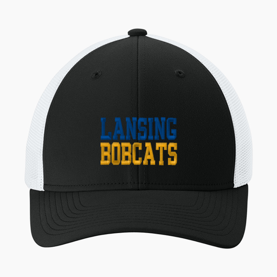 Lansing Bobcats Bobcats Sport-Tek Stretch-Tek Mesh Back Cap