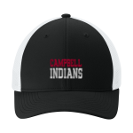CAMPBELL HIGH SCHOOL INDIANS <span class="pdp-name-mascot">CAMPBELL INDIANS</span> Sport-Tek Stretch-Tek Mesh Back Cap Front Thumbnail