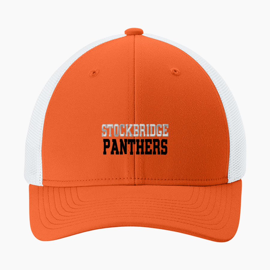 STOCKBRIDGE HIGH SCHOOL PANTHERS <span class="pdp-name-mascot">STOCKBRIDGE PANTHERS</span> Sport-Tek Stretch-Tek Mesh Back Cap