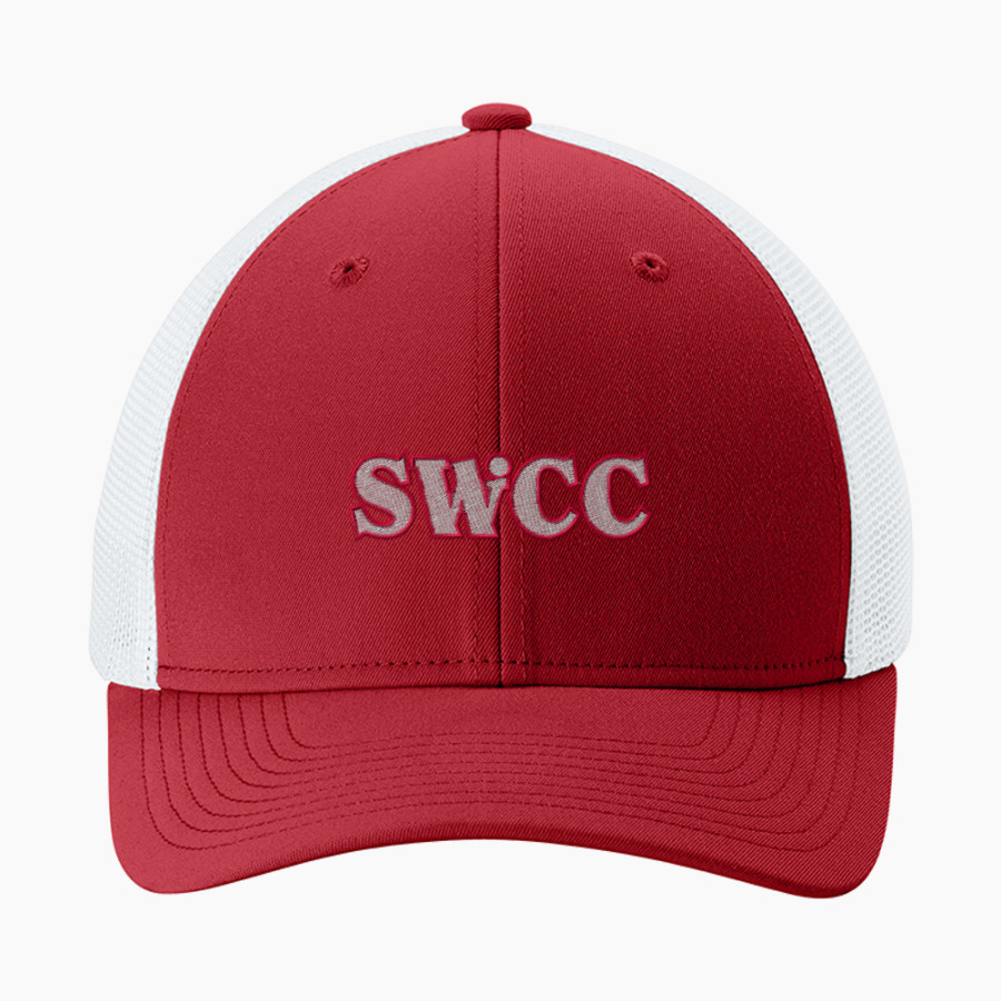 Southwestern Spartans <span class="pdp-name-mascot">Southwestern Spartans</span> Sport-Tek Stretch-Tek Mesh Back Cap