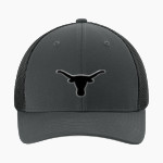 BIG SPRING HIGH SCHOOL STEERS Sport-Tek Stretch-Tek Mesh Back Cap Front Thumbnail