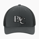 Barton College Official Store of the Bulldogs <span class="pdp-name-mascot">Barton Bulldogs</span> Sport-Tek Stretch-Tek Mesh Back Cap Front Thumbnail