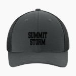 Summit High School Storm Sport-Tek Stretch-Tek Mesh Back Cap Front Thumbnail