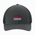UTICA HIGH SCHOOL REDSKINS <span class="pdp-name-mascot">UTICA REDSKINS</span> Sport-Tek Stretch-Tek Mesh Back Cap Front Thumbnail