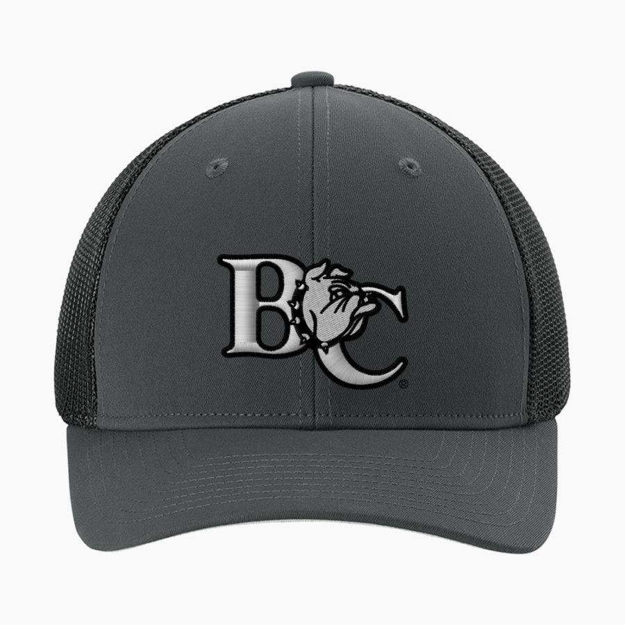 Barton College Official Store of the Bulldogs <span class="pdp-name-mascot">Barton Bulldogs</span> Sport-Tek Stretch-Tek Mesh Back Cap