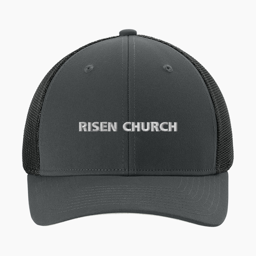 Risen Church <span class="pdp-name-mascot">Risen Church</span> Sport-Tek Stretch-Tek Mesh Back Cap