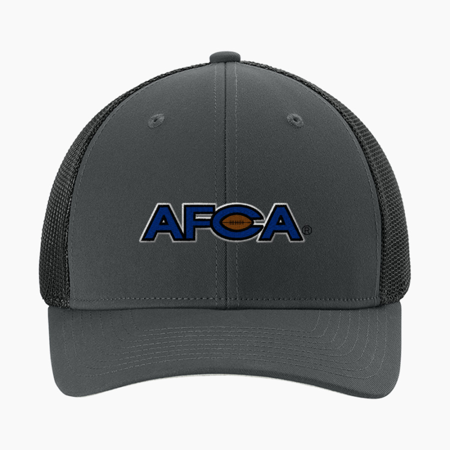 AFCA Sport-Tek Stretch-Tek Mesh Back Cap