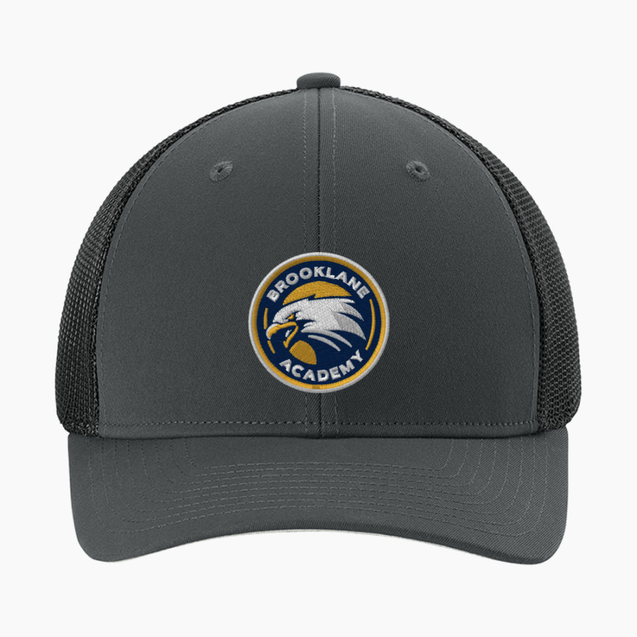 Brooklane Baptist Eagles Sport-Tek Stretch-Tek Mesh Back Cap