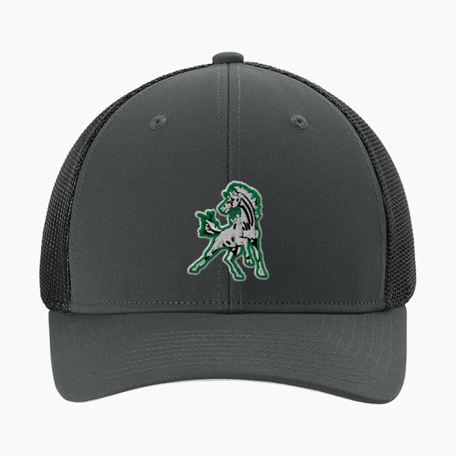 EVERGREEN PARK HIGH SCHOOL MUSTANGS <span class="pdp-name-mascot">EVERGREEN PARK MUSTANGS</span> Sport-Tek Stretch-Tek Mesh Back Cap