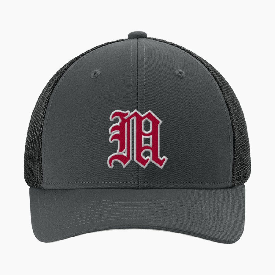 M.A.D Mavericks OFFICIAL ONLINE STORE <span class="pdp-name-mascot">Crieve Hall Youth Athletic Association Mad Mavericks</span> Sport-Tek Stretch-Tek Mesh Back Cap