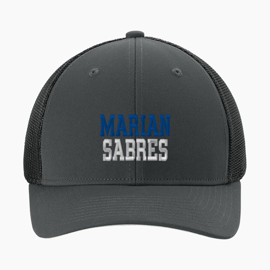 Marian SABRES <span class="pdp-name-mascot">Marian University SABRES</span> Sport-Tek Stretch-Tek Mesh Back Cap