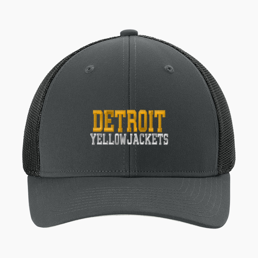 DETROIT COUNTRY DAY SCHOOL YELLOWJACKETS <span class="pdp-name-mascot">DETROIT YELLOWJACKETS</span> Sport-Tek Stretch-Tek Mesh Back Cap