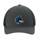 St. Gregory Wolves <span class="pdp-name-mascot">St. Gregory School Wolves</span> Sport-Tek Stretch-Tek Mesh Back Cap Front Thumbnail
