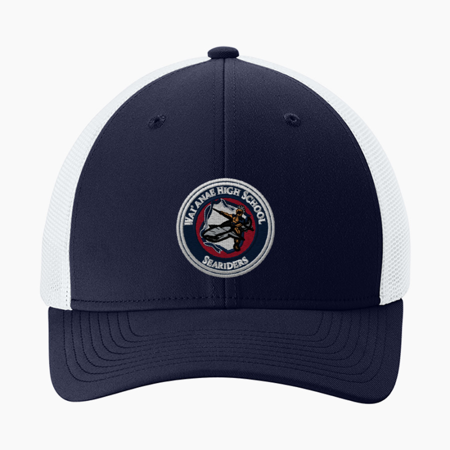 Wai'anae Seariders <span class="pdp-name-mascot">Waianae Seariders</span> Sport-Tek Stretch-Tek Mesh Back Cap