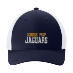 GENESIS PREP ACADEMY Jaguars <span class="pdp-name-mascot">Genesis Prep Jaguars</span> Sport-Tek Stretch-Tek Mesh Back Cap Front Thumbnail
