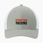 SPRINGTOWN HIGH SCHOOL PORCUPINES Sport-Tek Stretch-Tek Mesh Back Cap Front Thumbnail
