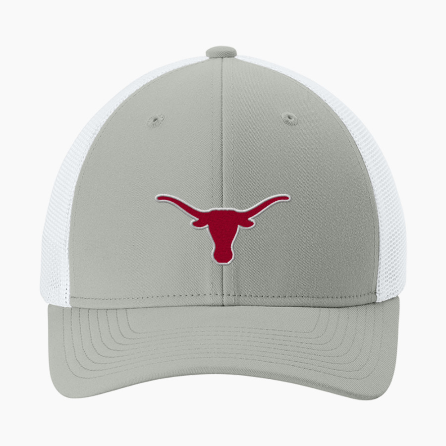 DOVER HIGH SCHOOL LONGHORNS Sport-Tek Stretch-Tek Mesh Back Cap
