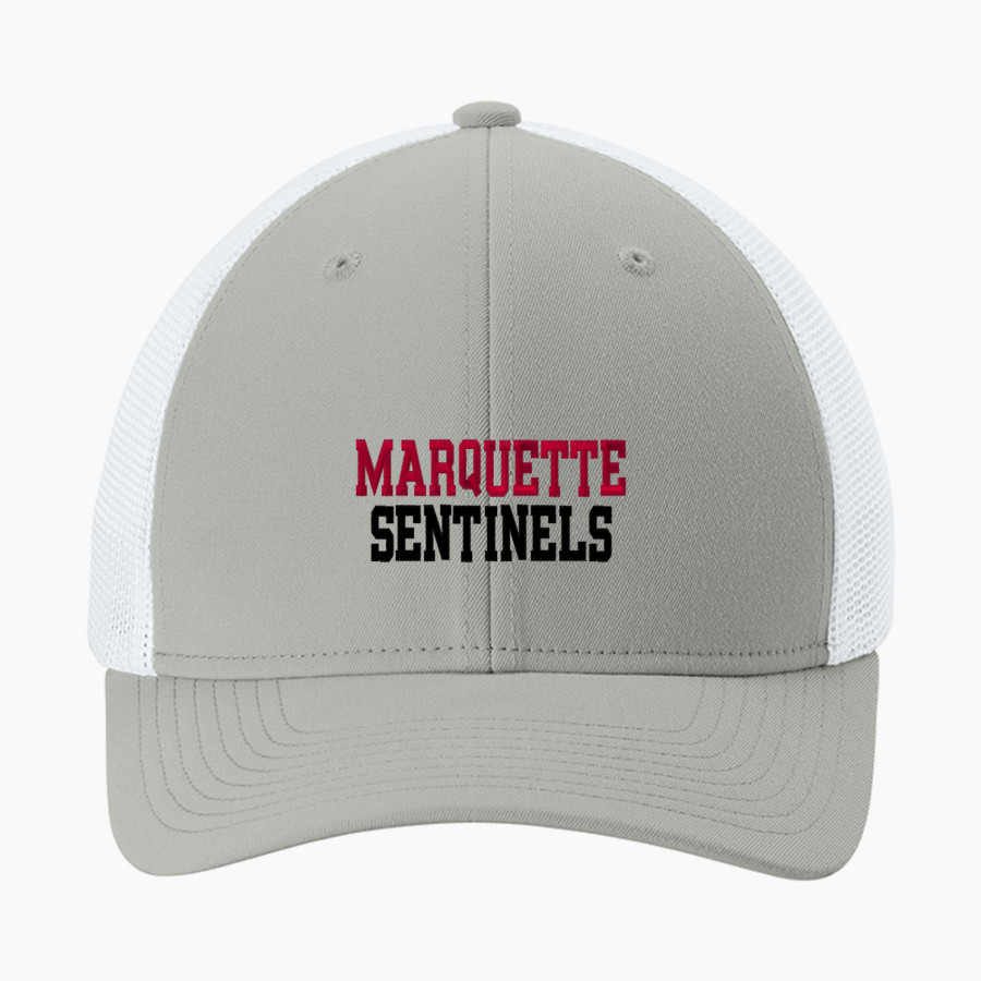 Marquette Sentinels <span class="pdp-name-mascot">Marquette Redettes</span> Sport-Tek Stretch-Tek Mesh Back Cap