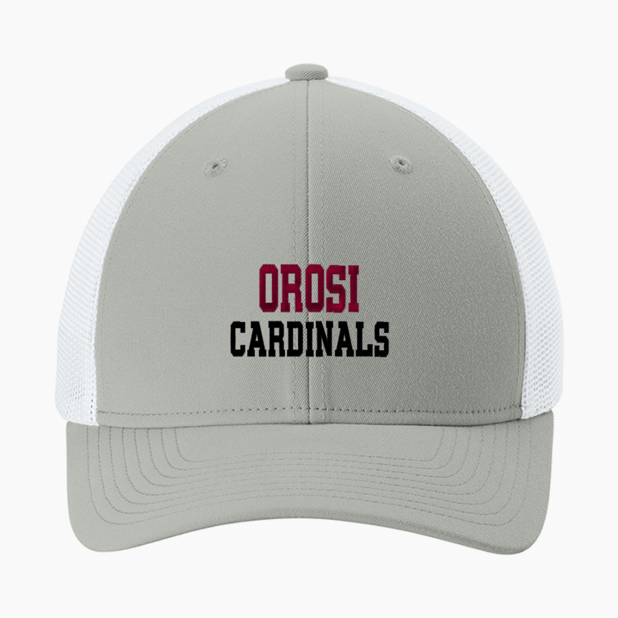 OROSI HIGH SCHOOL CARDINALS <span class="pdp-name-mascot">OROSI CARDINALS</span> Sport-Tek Stretch-Tek Mesh Back Cap