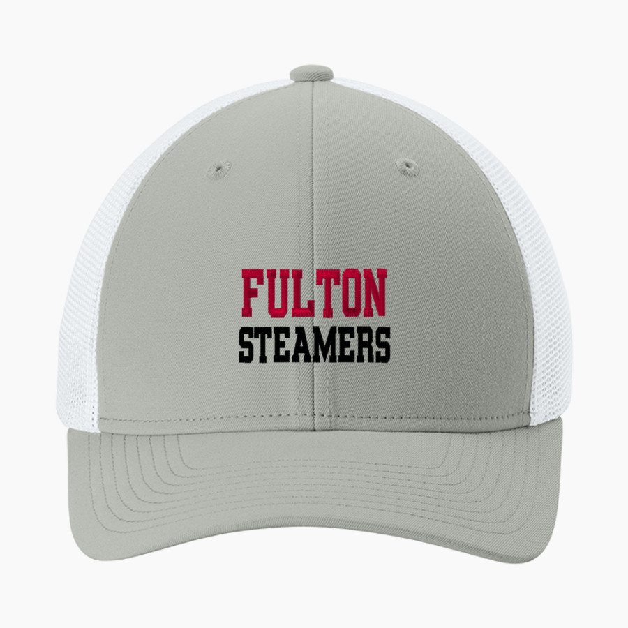 FULTON HIGH SCHOOL STEAMERS <span class="pdp-name-mascot">FULTON STEAMERS</span> Sport-Tek Stretch-Tek Mesh Back Cap