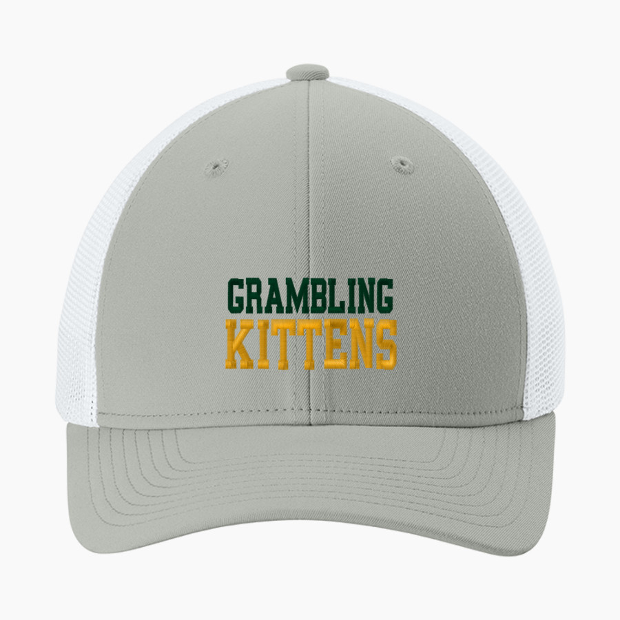 Grambling Kittens Sport-Tek Stretch-Tek Mesh Back Cap