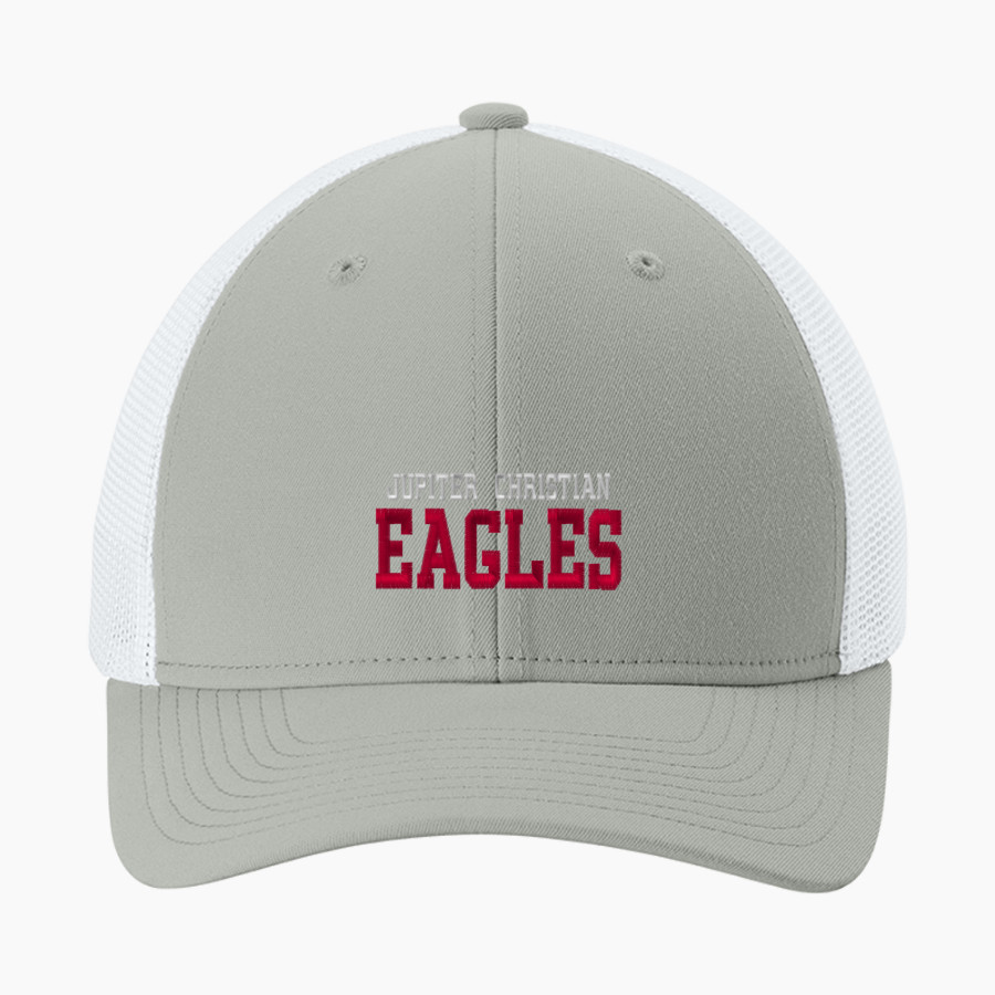 Jupiter Christian Eagles <span class="pdp-name-mascot">Jupiter Eagles</span> Sport-Tek Stretch-Tek Mesh Back Cap