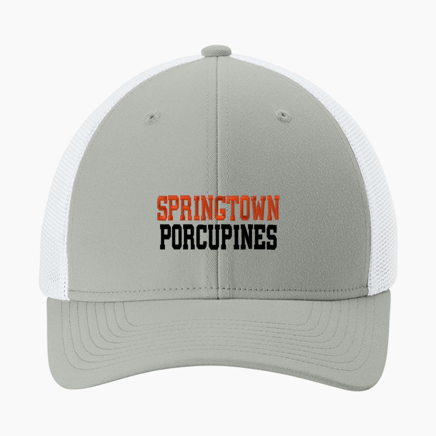 SPRINGTOWN HIGH SCHOOL PORCUPINES Sport-Tek Stretch-Tek Mesh Back Cap