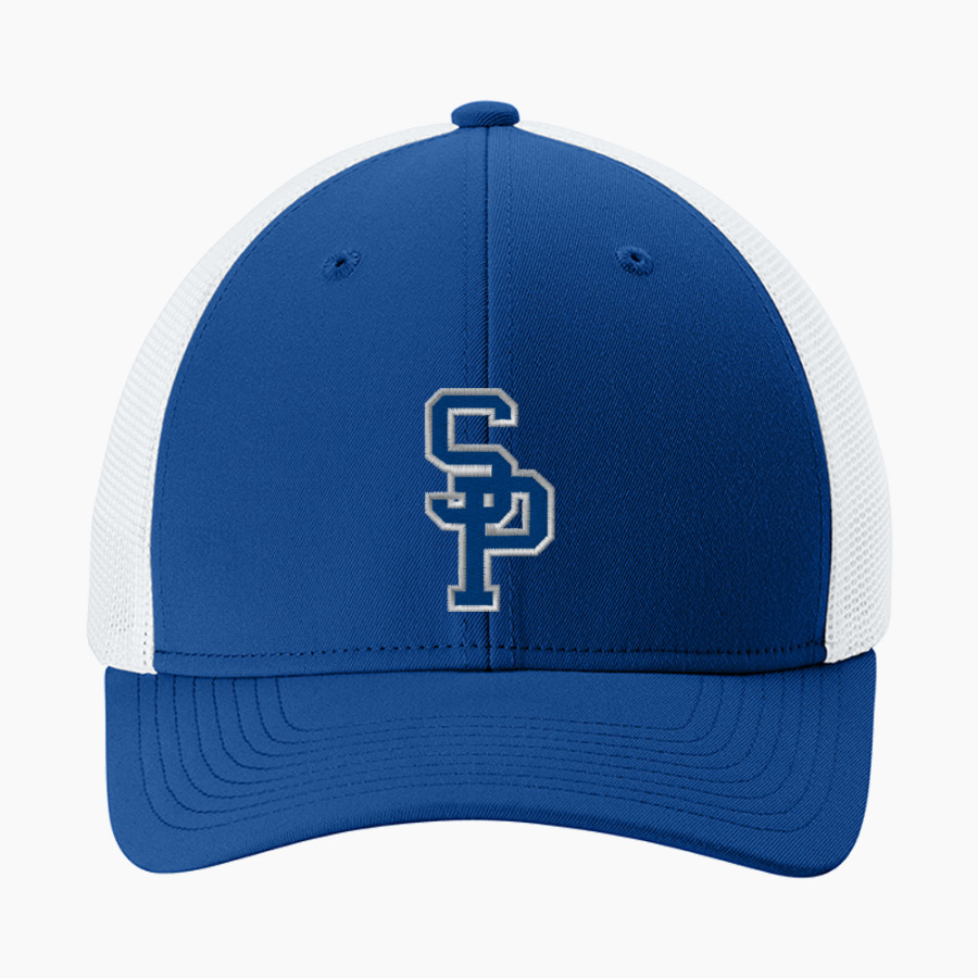 SEATTLE PREP SCHOOL PANTHERS <span class="pdp-name-mascot">SEATTLE PREP PANTHERS</span> Sport-Tek Stretch-Tek Mesh Back Cap