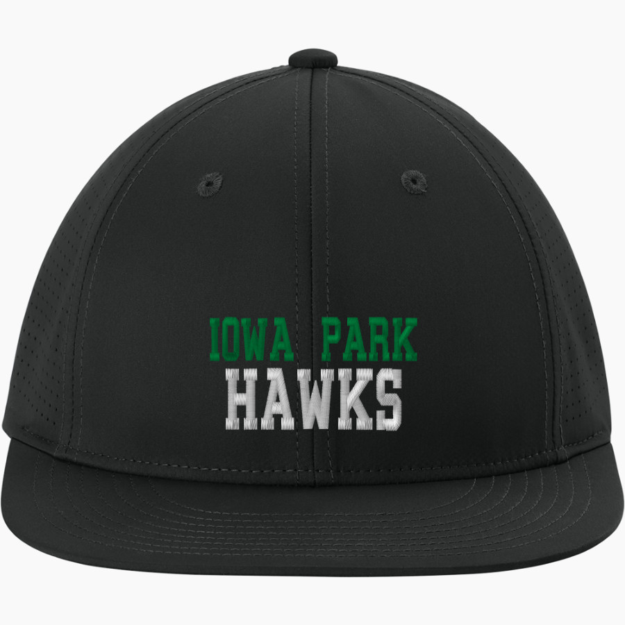 IOWA PARK HIGH SCHOOL HAWKS Sport-Tek Pro-Cut Stretch-Tek Cap