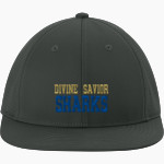 Divine Savior Academy Sharks <span class="pdp-name-mascot">Divine Savior Sharks</span> Sport-Tek Pro-Cut Stretch-Tek Cap Front Thumbnail