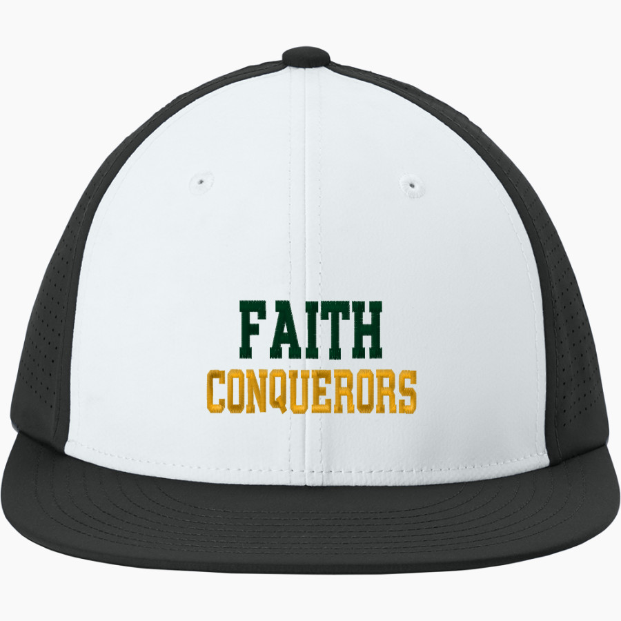 FAITH CHRISTIAN ACADEMY CONQUERORS <span class="pdp-name-mascot">FAITH CONQUERORS</span> Sport-Tek Pro-Cut Stretch-Tek Cap