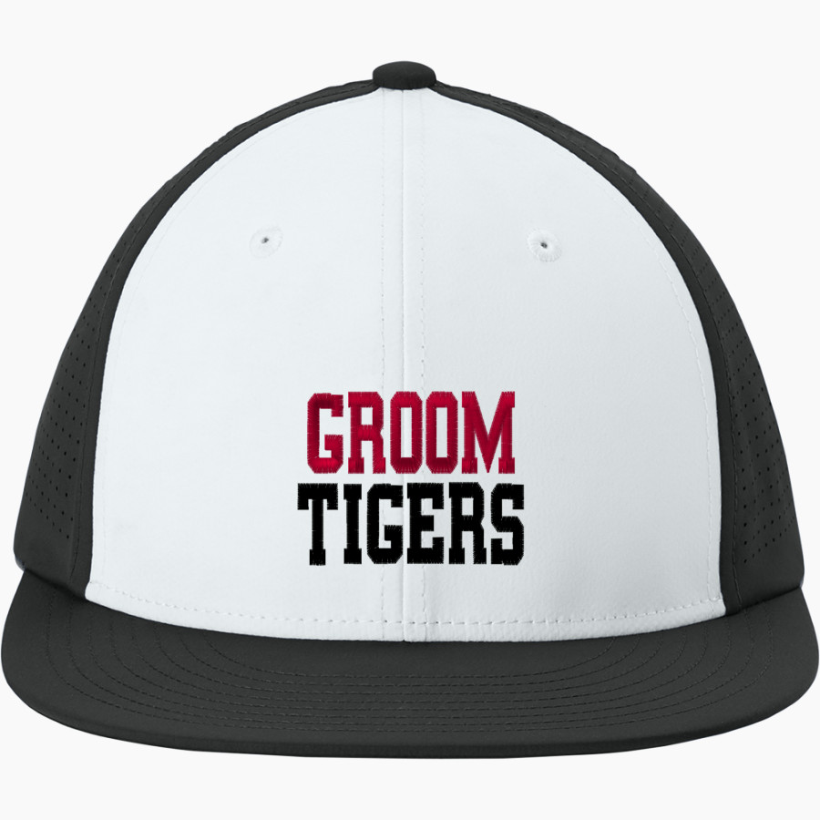 GROOM HIGH SCHOOL TIGERS Sport-Tek Pro-Cut Stretch-Tek Cap